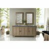 James Martin Vanities Portland 72in Double Vanity Whitewashed Walnut w/ 3 CM Charcoal Soapstone Quartz Top 620-V72-WW-3CSP